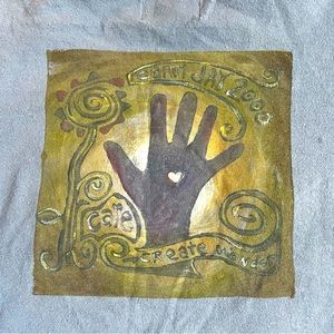 Vintage Blue Fish tee Earth Day 2000! O/S